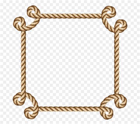 Rope Download Clip Art Rope Border Png Download 783800 Free