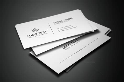 Avery stock and other perforated blank sheets work with many of the business card templates you'll find in publisher or online. Plain Creative Business Card Design ~ Graphic Prime | Graphic Design Templates