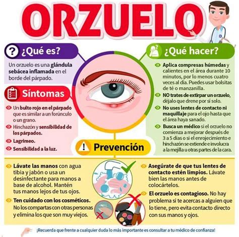 ¿cómo Curar Un Orzuelo En El Ojo Causas Y Remedios Infografías Y