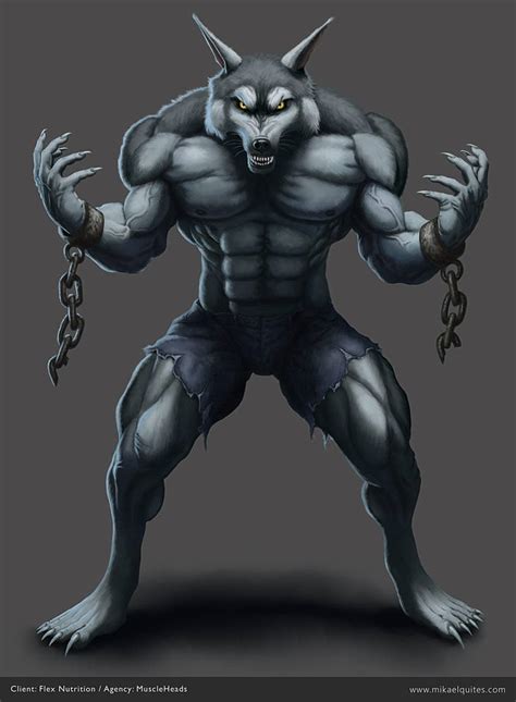 Werewolf Lycan Flex Nutrition By Mikaelquites On Deviantart