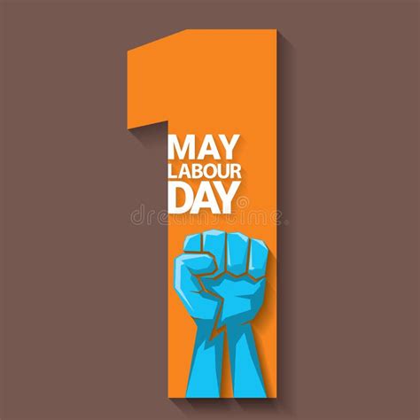 1 May Happy Labour Day Vector Happy Labour Day Poster Or Banner With