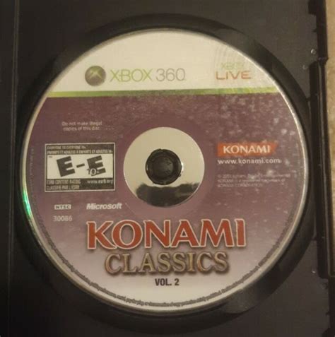 Konami Classics Volume 2 For Xbox 360 Contra Rushn Attack Track