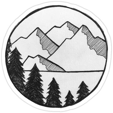 Mountain Views Stickers By Smalltownnc Redbubble