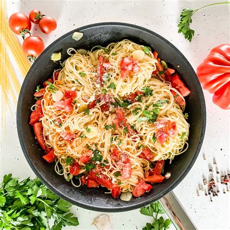 5 Zutaten Spaghetti Aglio Olio Elisakocht Foodblog