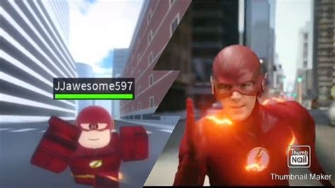Opening Scene Of The Flash 6x1 In Roblox The Flash Earth Prime Youtube