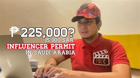 What 15000 Sar Ang Bayad Sa Permit Para Makapag Vlog Sa Saudi Huh