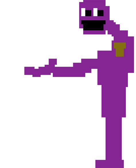 Purple Guy FNAF Pixel Art Maker