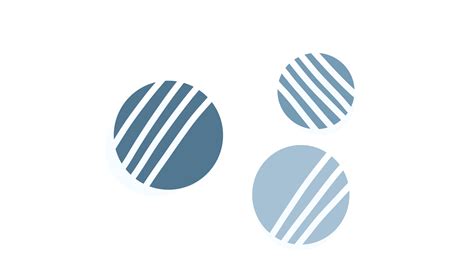 Blue Striped Circles Logo Logodix