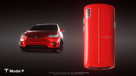 Tesla Model P Smartphone Concept
