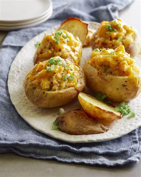 Delicious on baked potatoes, cooked carrots, broccoli, cauliflower,. Chipotle Cheddar Twice Baked Potatoes - What's Gaby Cooking