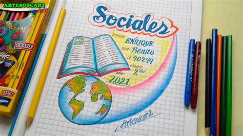 Imagenes De Caratulas Para Cuadernos De Estudios Sociales Caratulas Images