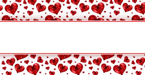Banner Hearts Red Plate Png Picpng
