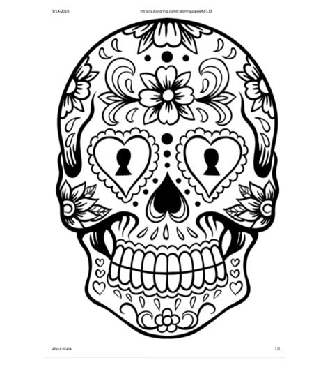 Today we have sugar skull coloring pages. Sugar Skull Drawing Template at GetDrawings | Free download