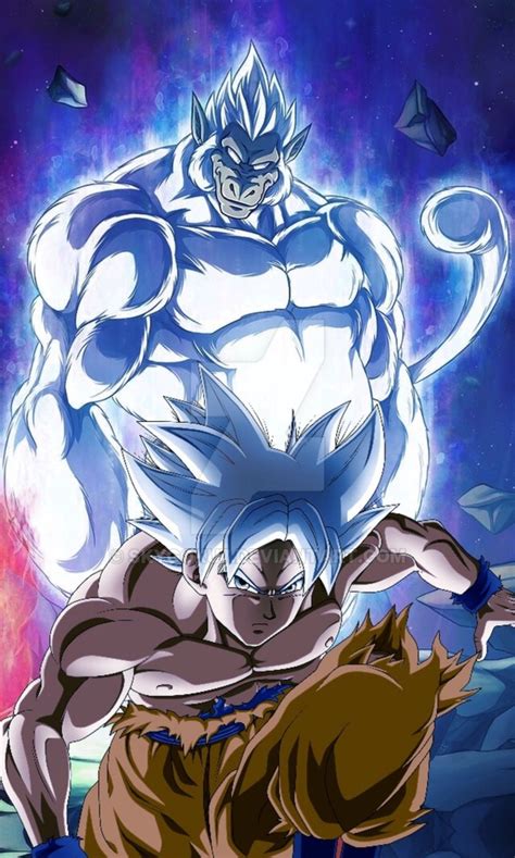 Goku And Oozaru Ultra Instinct Dragon Ball Super Anime