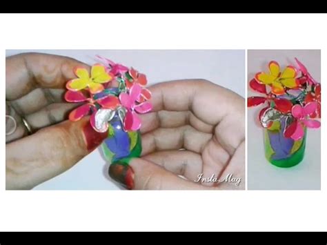 Diy Miniature Flower Vase Make A Beautiful Flower Vase Using Only