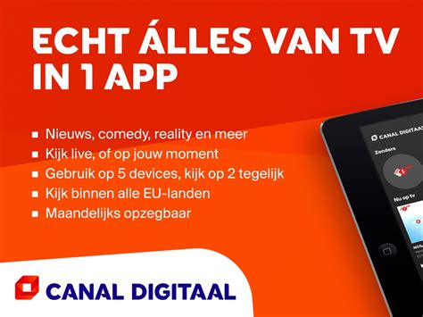 canal digitaal tv app app voor iphone ipad en ipod touch appwereld