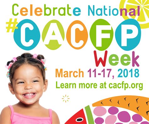 National Cacfp Week Lets Celebrate Child Care Connections