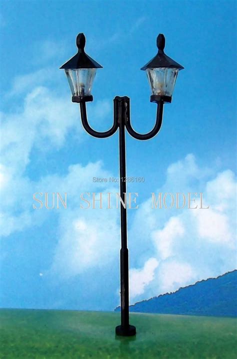 Y15 8 MODEL KERETA API SKALA HO 10 Pcs LEDS JALAN TIANG LAMPU LAMPU