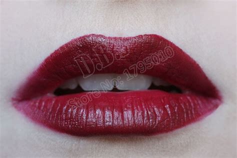 Vampire Dark Red Matte Lipstick Diva Waterproof Black Red Brand New