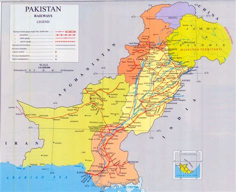 Maps Of Pakistan Detailed Map Of Pakistan In English Tourist Map Of