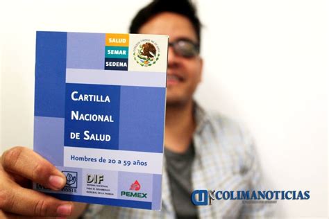 Cartilla Nacional Instrumento Para La Salud Del Hombre SSA Colima Noticias