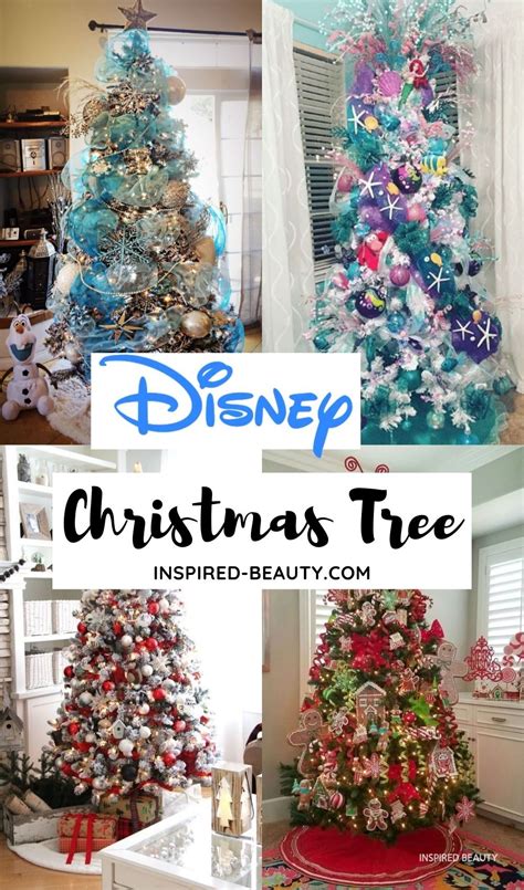 Disney Christmas Tree Decorations Theme Ideas Inspired Beauty