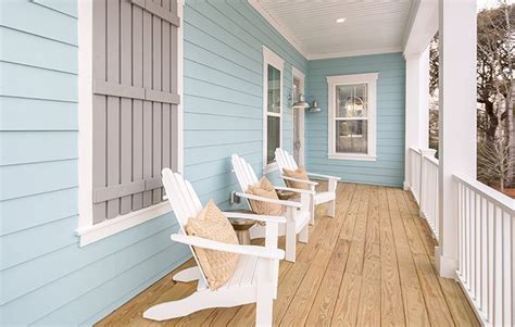 Beachy Exterior In 2020 House Exterior Blue House Paint Exterior