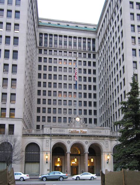 General Motors Building Detroit 1923 Structurae