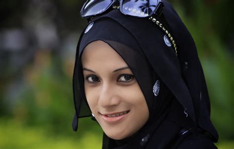 Photo Wallpaper Girl Asian Women Hijab Women Malaysian Most