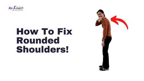 3 Exercises For Rounded Shoulders Youtube