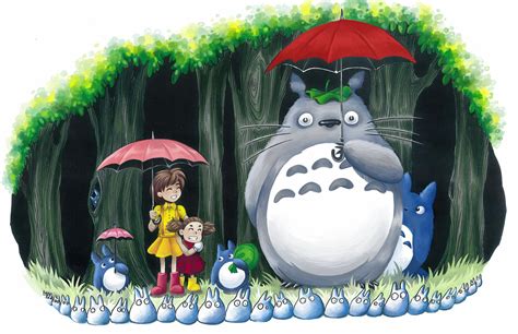 Totoro Umbrella — Art Of David Wong