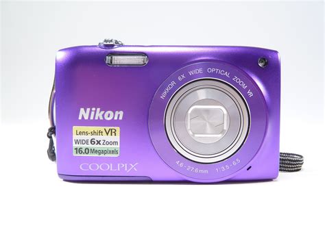 Nikon Coolpix S3300 Purple Camera Exchange