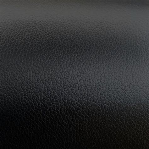 Fire Retardant Soft Faux Leather Fabric 140cm Black