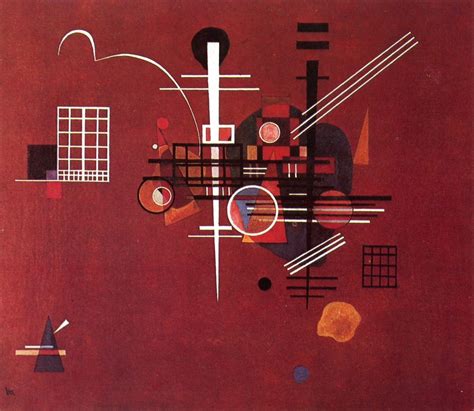 Dull Red Wassily Kandinsky 1927