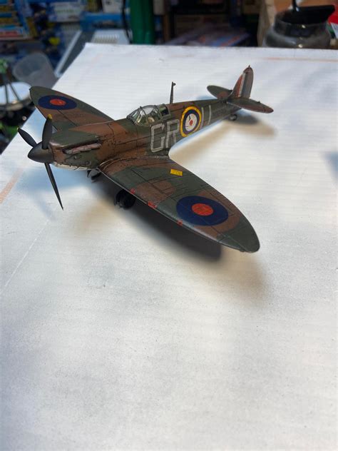 Airfix Spitfire I Completed On A Weekend Rmodelmakers