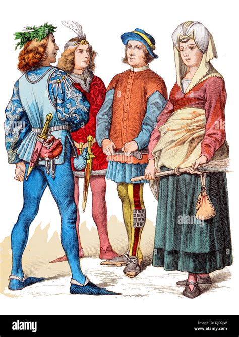 1400s Female Fashion Cut Out Stock Images And Pictures Alamy