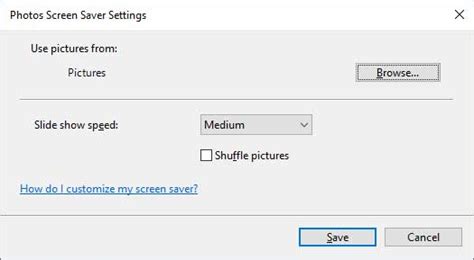 Configure The Windows Screensaver Slideshow Online Computer Tips