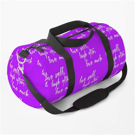Live Well Laugh After Love Much Duffle Bag For Sale By Digiportraitao Duffle Duffle Bag
