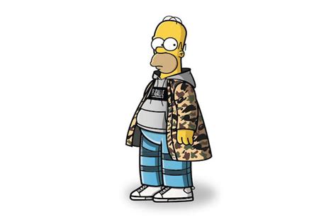 Dragonball z and bape go super saiyan for latest collaboration: Simpsons Characters Get Streetwear Makeovers in Supreme ...