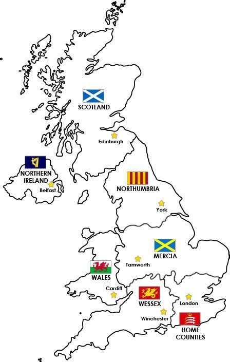 A Map I Made Of A Possible Federal Britain Imaginarymaps