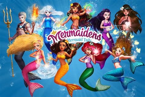 Meet The Fin Fun Mermaidens 7 Mermaid Princesses