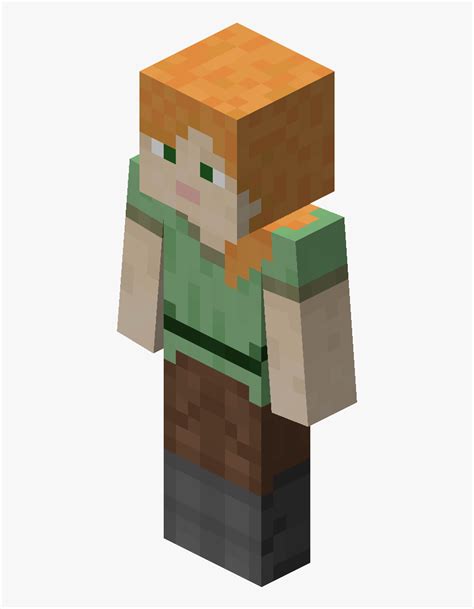 File Alex Official Wiki Alex From Minecraft Hd Png Download Kindpng