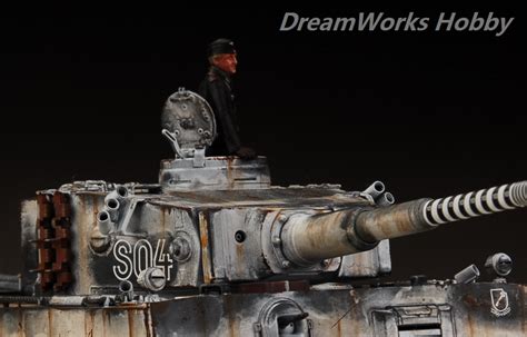 Award Winner Built 135 Panzer Ace Wittmanns Snow Tiger S04 Pe Ebay