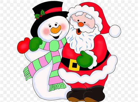 Santa Claus Mrs Claus Christmas Clip Art Png 640x608px