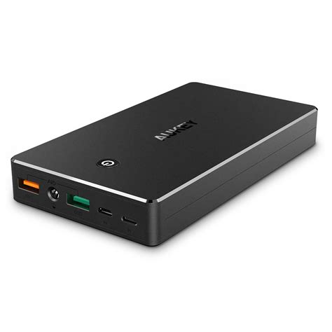 Aukey Pb T10 20000mah Power Bank With Qc 30 And Lightning Input