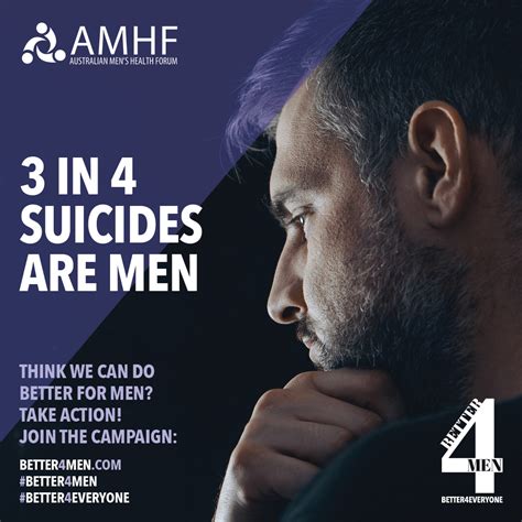 Men With A Disability At Higher Suicide Risk Amhf Australian Mens
