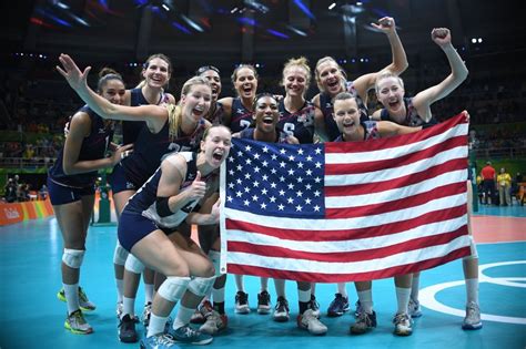Bronze Medal Womens Volleyball Olympic Volleyball Players Usa Soccer