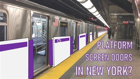 Platform Screen Doors In New York Mta Announces Trial At 3 Stations