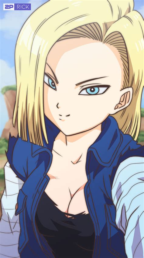 Android 18 From Dragon Ball Z By 2p Rick On Deviantart