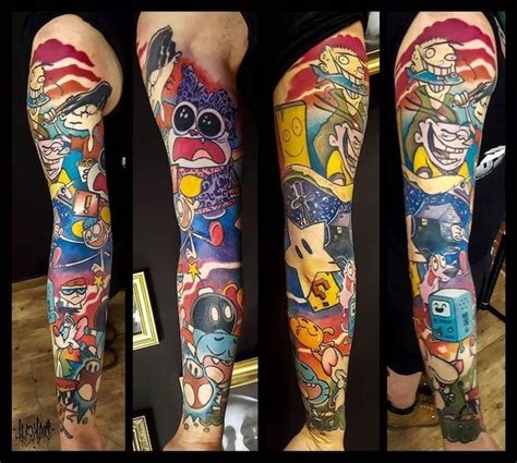 Tattoo Ideas Inspired By S Cartoons Style Trends In